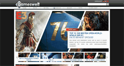 Desktop Screenshot of gameswelt.ch